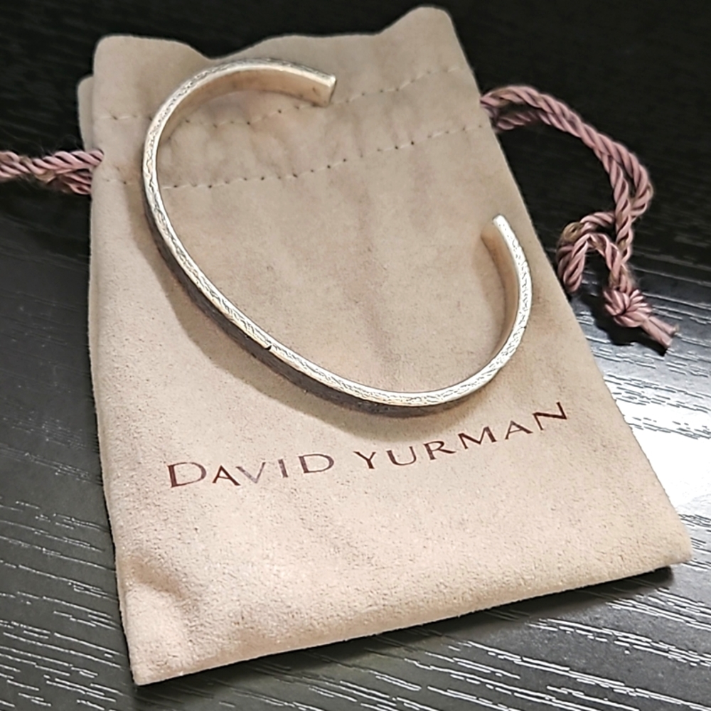 Silver David Yurman bracelet